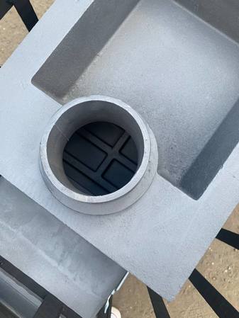 Банная печь Гефест ЗК 18 (М) в сетке