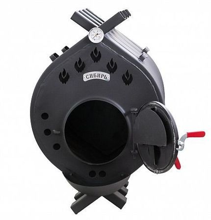 Печь отопления Воздухогрейная печь Сибирь БВ-480