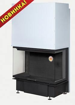 Каминная топка Дельта 800 черный шамот