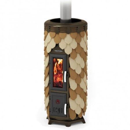 Печь отопления Термофор Сента Панголина Лайт шамот-терракота