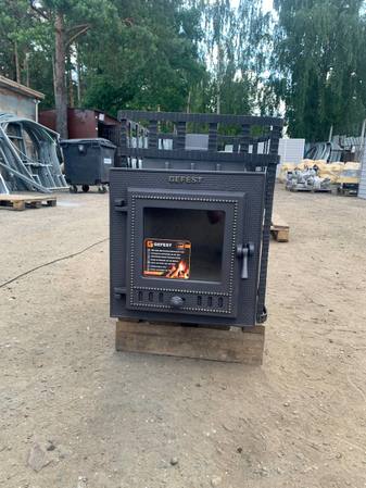 Банная печь Гефест ЗК 18 (М) в сетке