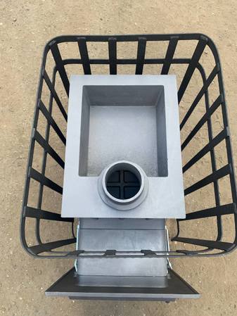 Банная печь Гефест ЗК 18 (М) в сетке