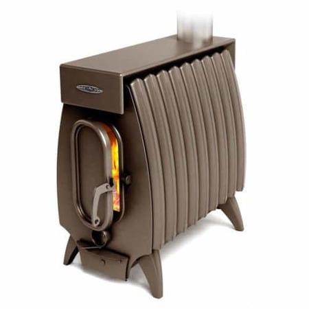Печь отопления Термофор Огонь-Батарея 9 ЛАЙТ шоколад