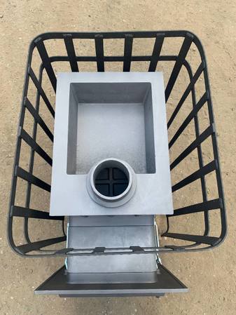 Банная печь Гефест ЗК 18 (М) в сетке