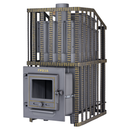 Банная печь Гефест Гроза 18 (М) Ураган